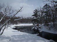 ���r����̒��߁B��������ƒj�̎R�������Ă����B