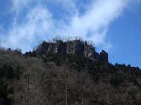 下から見た硯岩